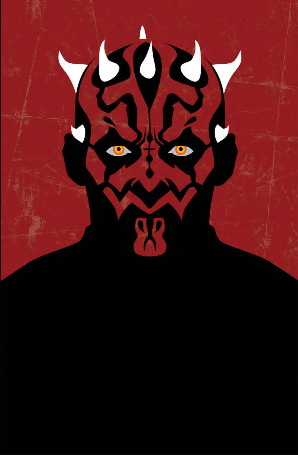 Darth Maul – Minimalist Portrait