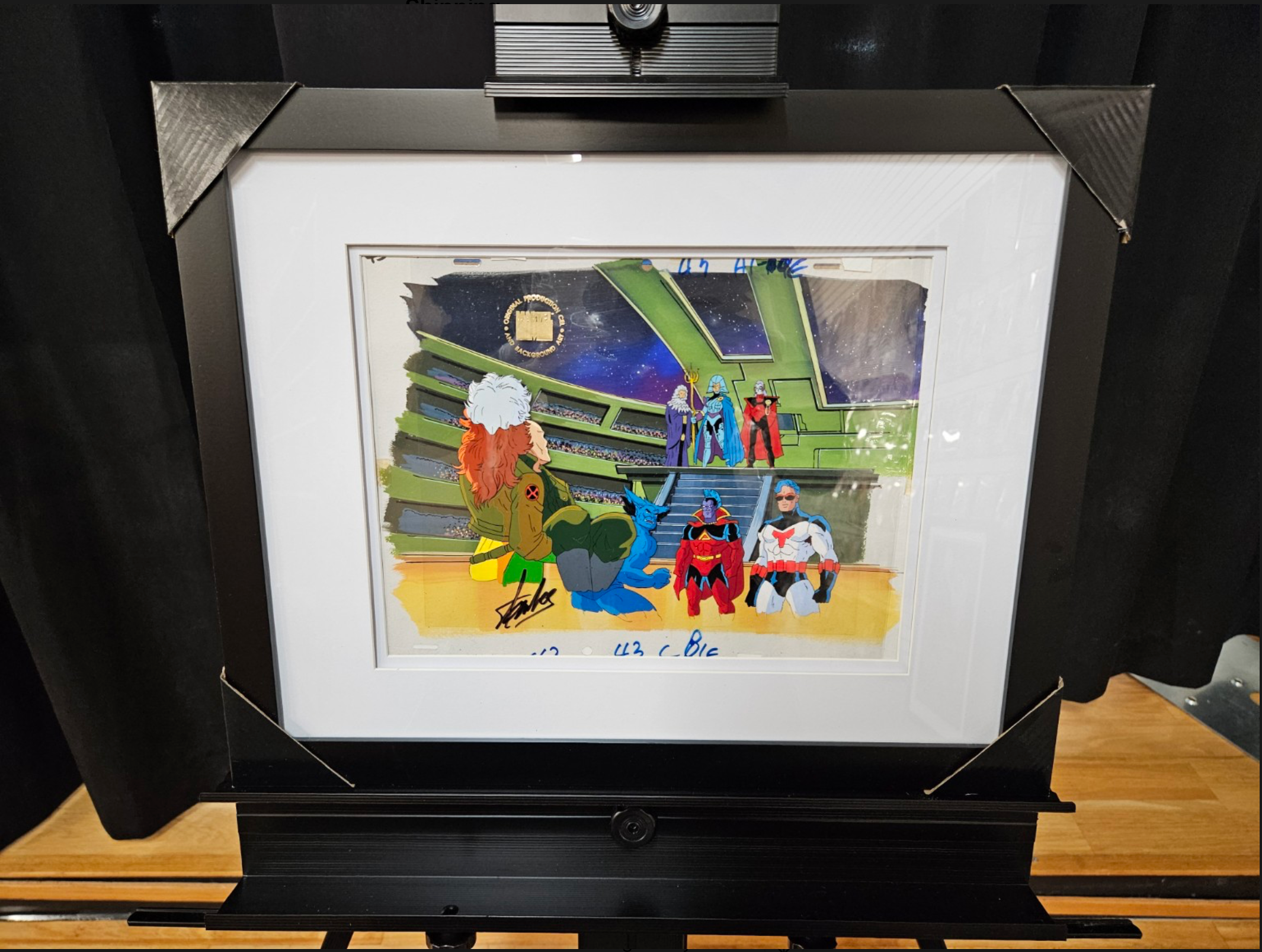 Original Marvel X-Men Production Animation Cel – Rogue, Beast