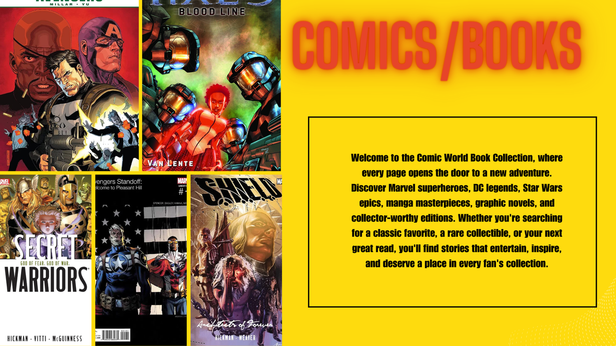 Comic World Examples Comic World+